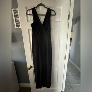 Lulus Kiska black lace wide leg jumpsuit